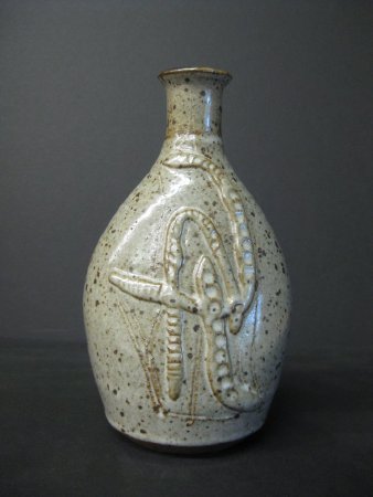 Small Bottle with Applied Relief