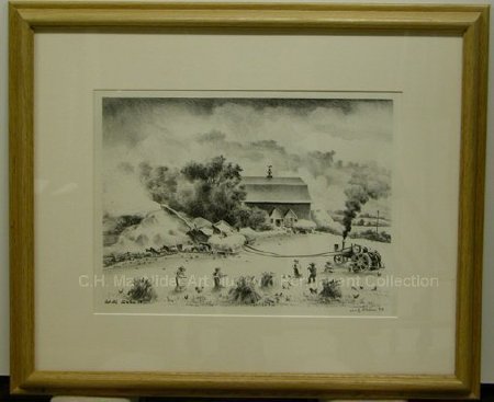 Threshing Near Kilkenny